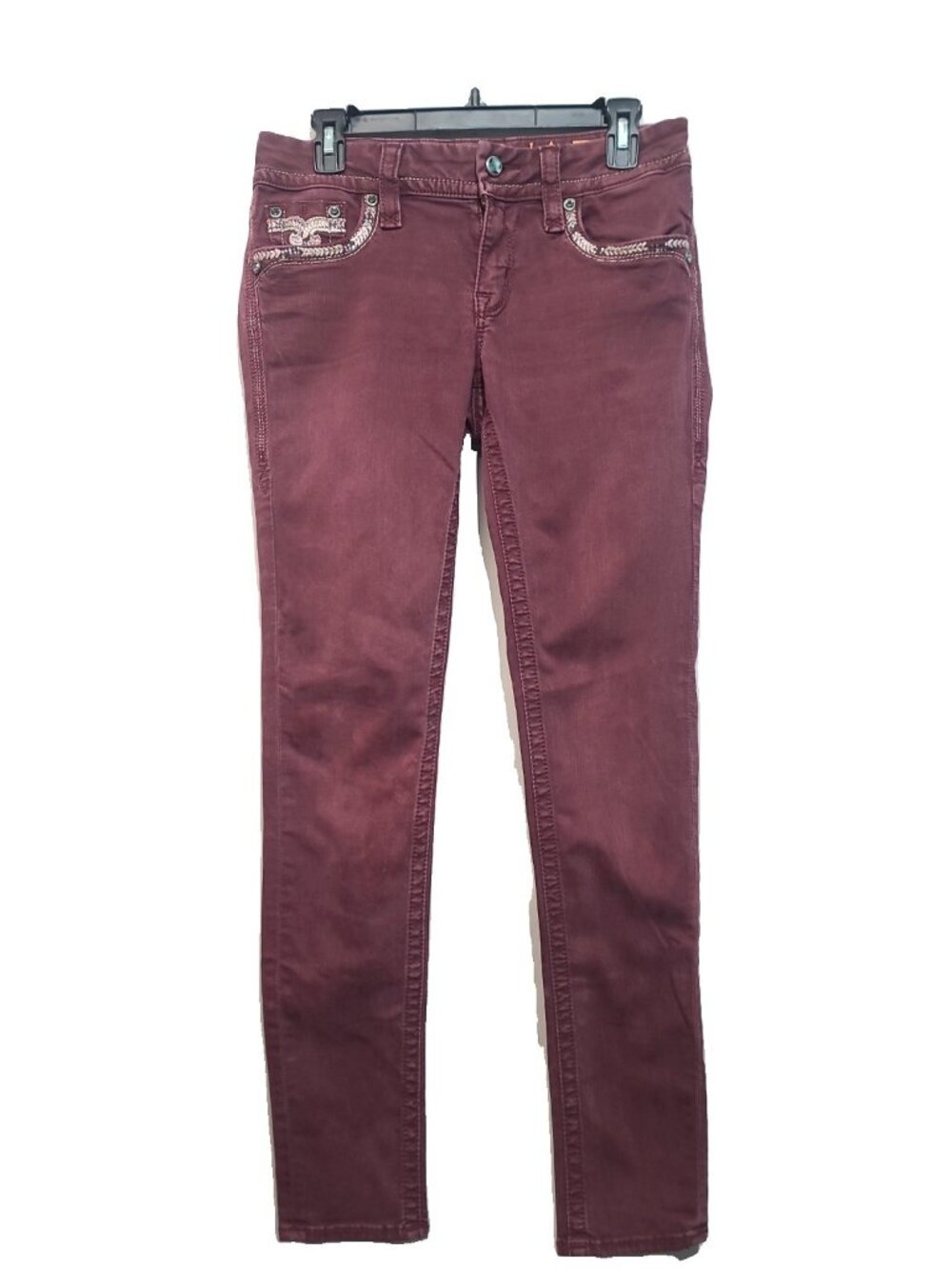 Rock Revival Celinda Skinny Jeans Size 29 Red